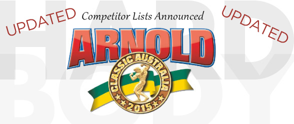 2105 Arnold Australia Competitors
