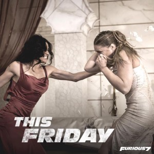 Michelle Rodriguez VS Ronda Rousey in Furious 7