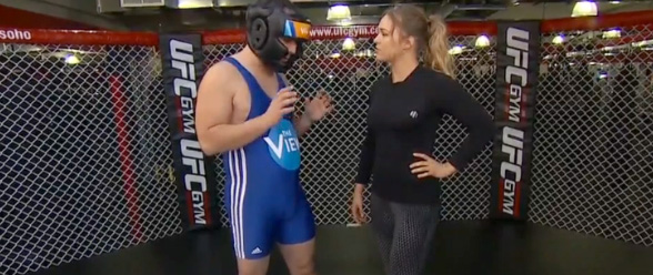 ronda rousey the view