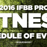 2016 IFBB Pro Fitness Schedule of Events